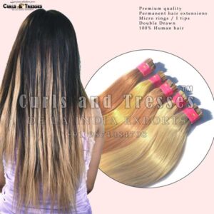 Micro ring hair extensions- i tip hair extensions- permanent hair extensions