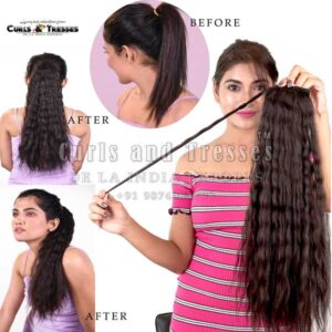 Ponytail hair extensions in kolkata, ponytail hair extensions in india, ponytail hair extensions, curly ponytail hair extensions, Clip on hair extensions in india, seamless clip on hair extensions, hair extensions in india, virgin hair extensions in india, virgin hair extensions, virgin hair extensions in kolkata, human hair extensions in india, human hair extensions in kolkata, human hair extensions, hair extensions manufacturer in india, hair extension brands in india