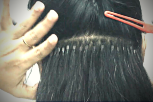 Permanent Hair Extensions Application in Kolkata | Curls and Tresses