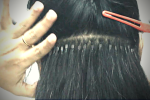 Permanent Hair Extensions Application in Kolkata | Curls and Tresses Permanent Hair Extensions Application in Kolkata | Curls and Tresses