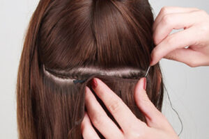 permanent hair extension aplication in kolkata