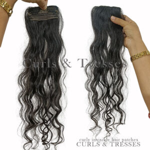 Curly hair extensions