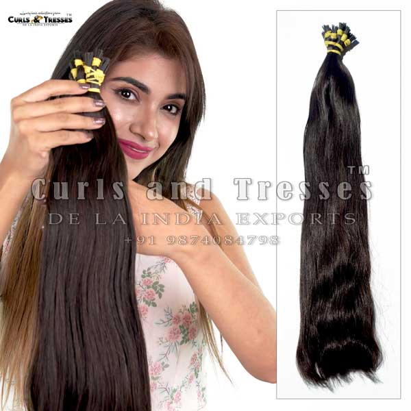 Micro Ring Hair extensions ( I tip ), Permanent, Natural hair , Natural color - Image 3